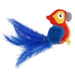 Melody Chaser (Red Parrot) with motion Activated Sound Chip - Shopivet.com