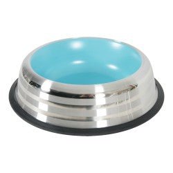 Merenda Stainless Non - Slip Dog Bowl - Blue 1L - Shopivet.com