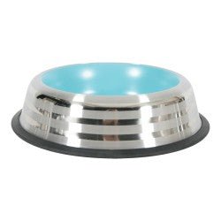 Merenda Stainless Non - Slip Dog Bowl - Blue 1L - Shopivet.com