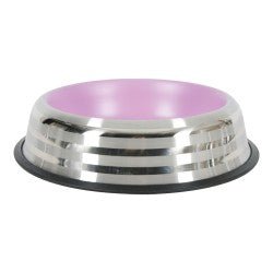 Merenda Stainless Non - Slip Dog Bowl - Pink 1.85L - Shopivet.com