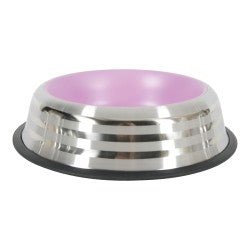 Merenda Stainless Non - Slip Dog Bowl - Pink 500ml - Shopivet.com