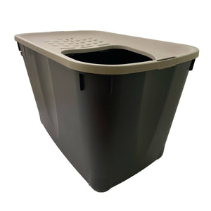 MICIA litter box for cats, Hop - In type with top entry (58x38x40cm) - Shopivet.com