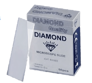 Microscope Slides 76mm x 26mm, (Plain), Box Of 50 Pieces - Shopivet.com