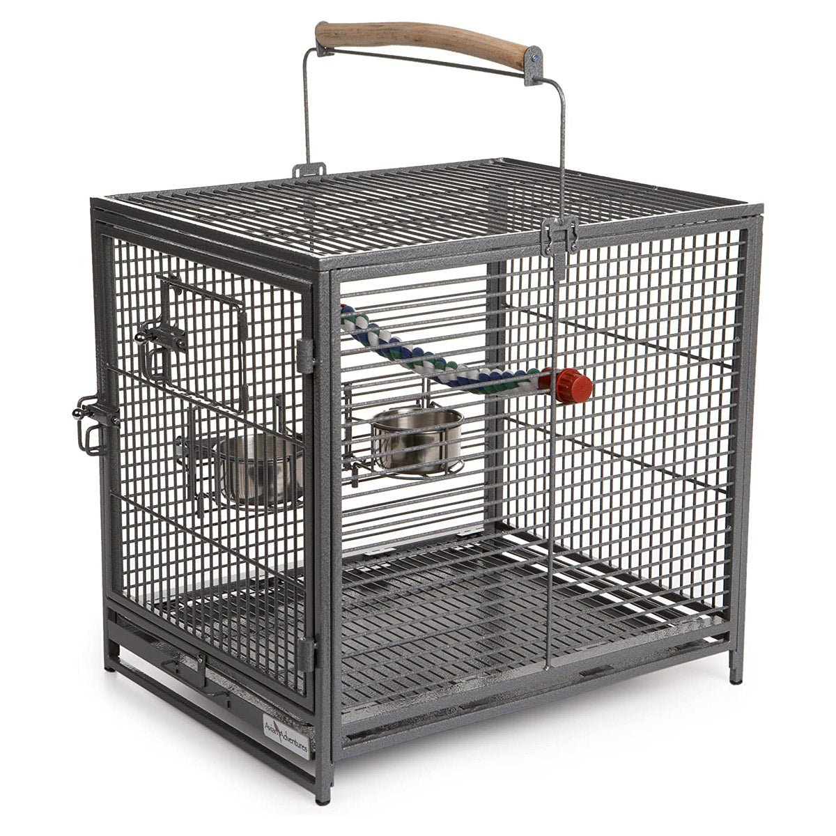 MidWest Avian Adventures Poquito Avian Hotel Bird Cage - ruby - Shopivet.com