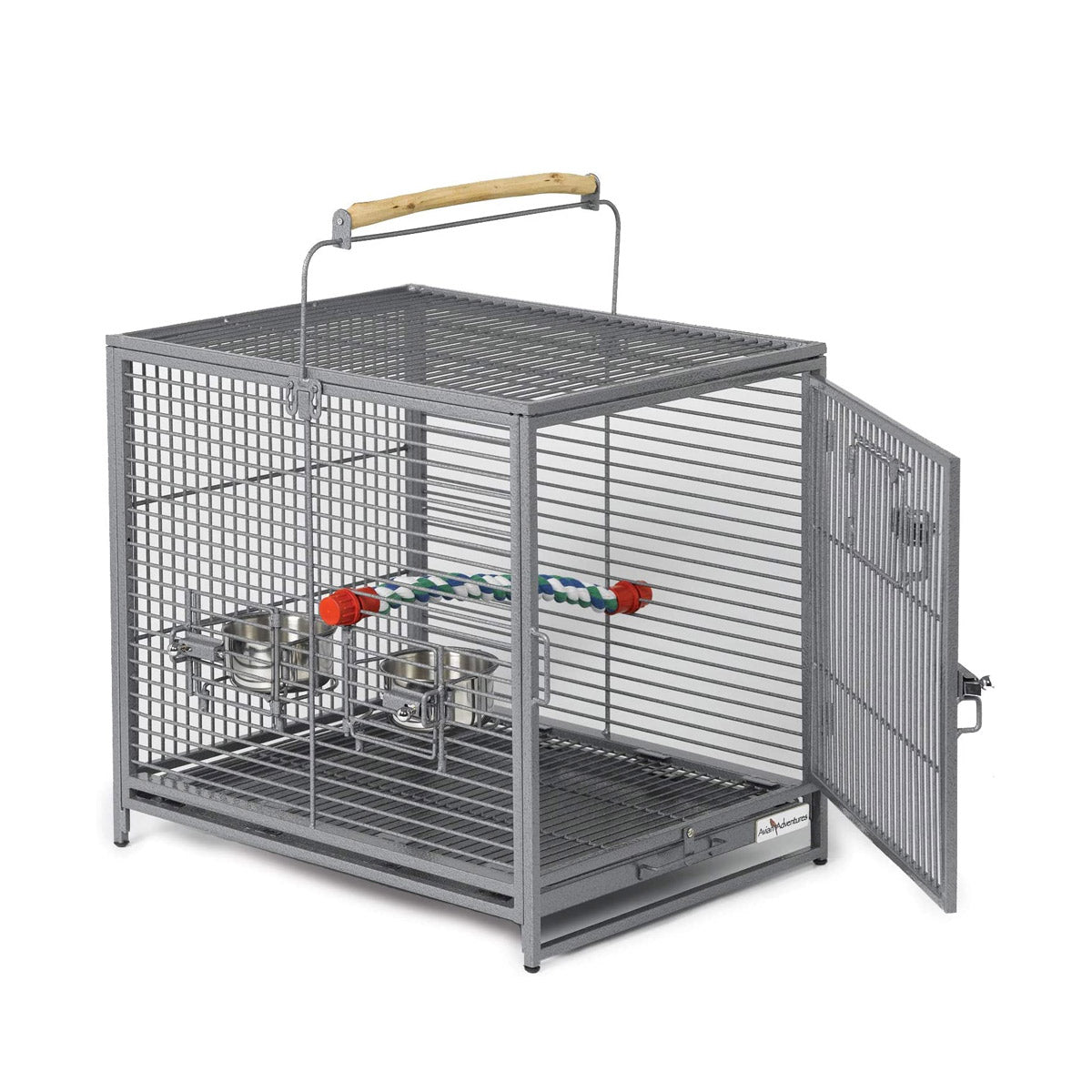 MidWest Avian Adventures Poquito Avian Hotel Bird Cage - ruby - Shopivet.com
