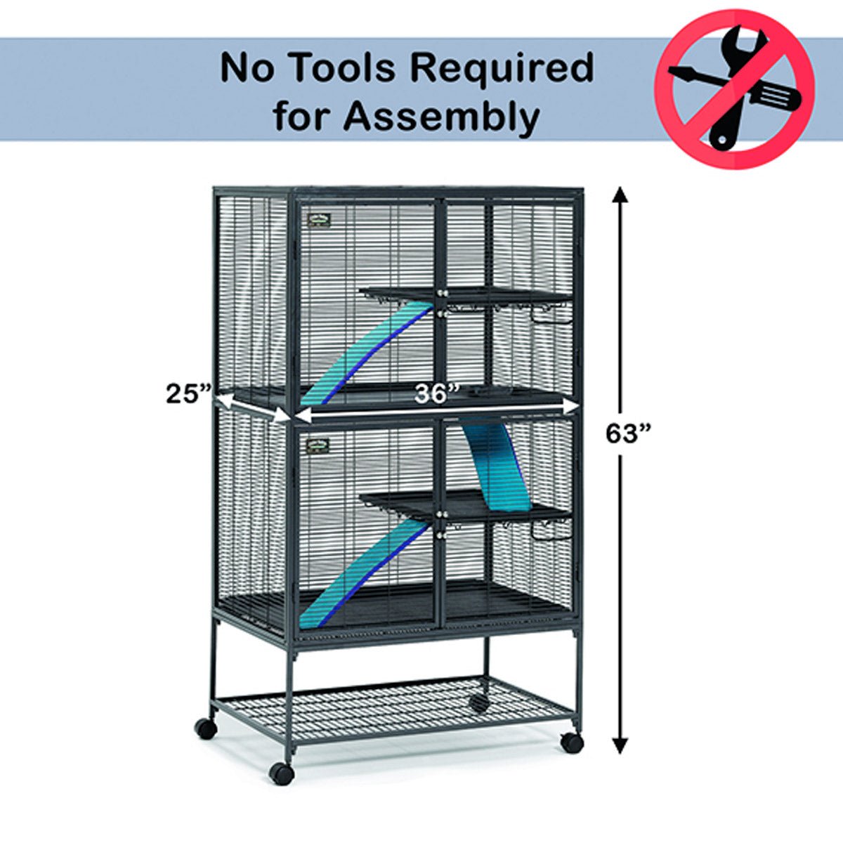 MidWest Critter Nation Double Unit Small Animal Cage - Shopivet.com