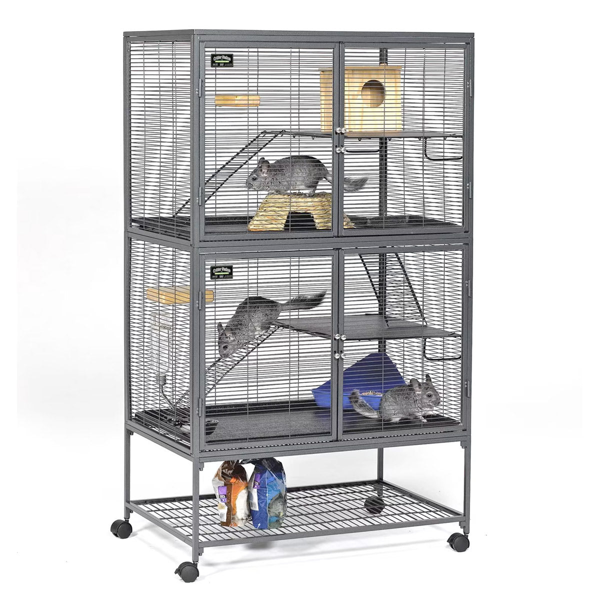 MidWest Critter Nation Double Unit Small Animal Cage - Shopivet.com