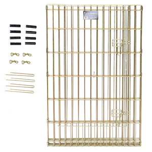 MidWest Foldable Exercise Pen With Door – Gold Zinc - 48 inch - Shopivet.com