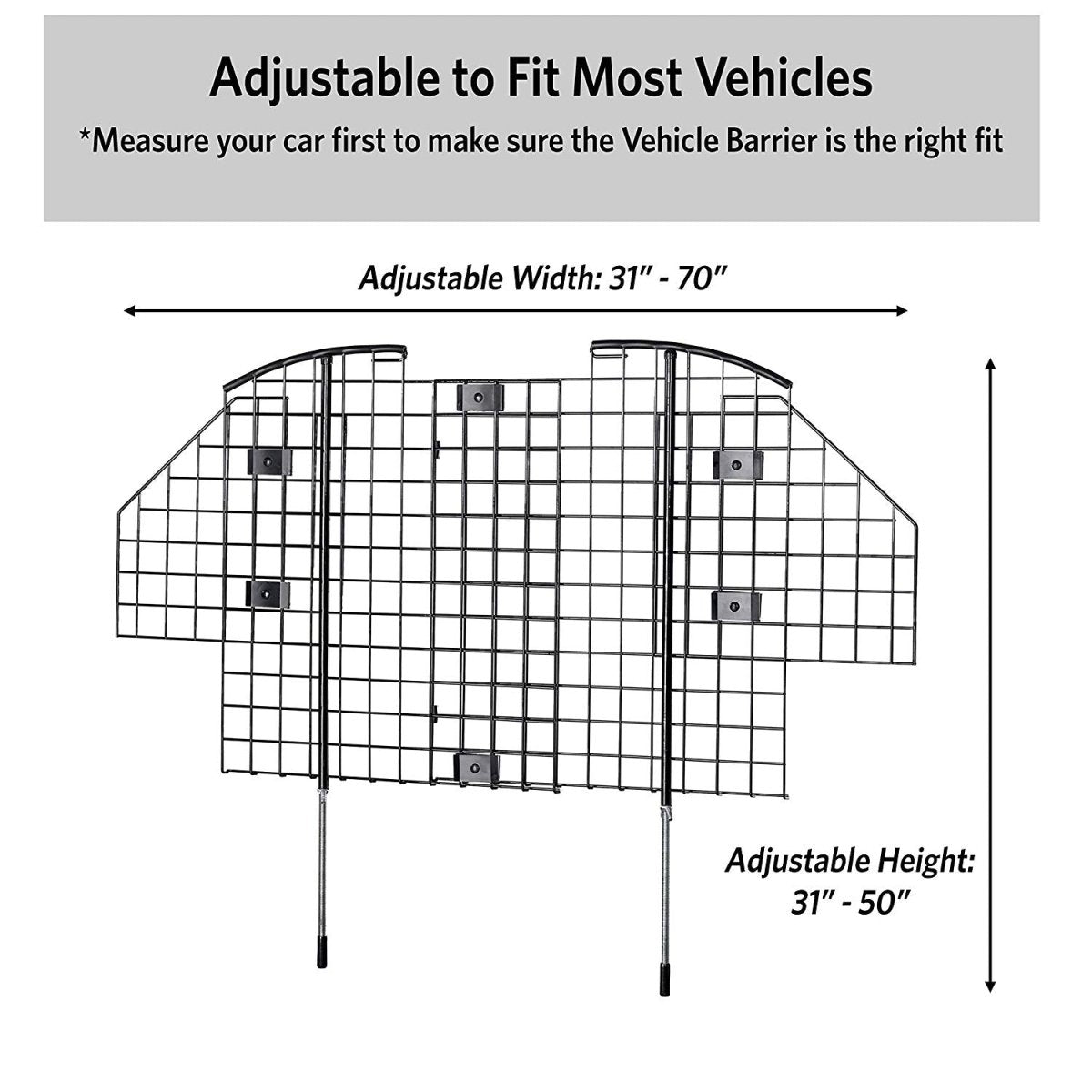 MidWest Wire Mesh Vehicle Pet Barrier - Shopivet.com