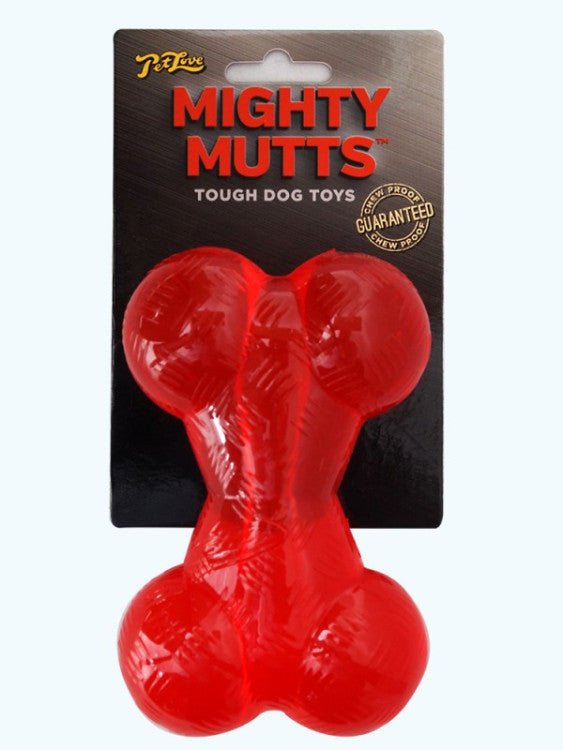 Mighty Mutts Rubber Bone - Large - Shopivet.com