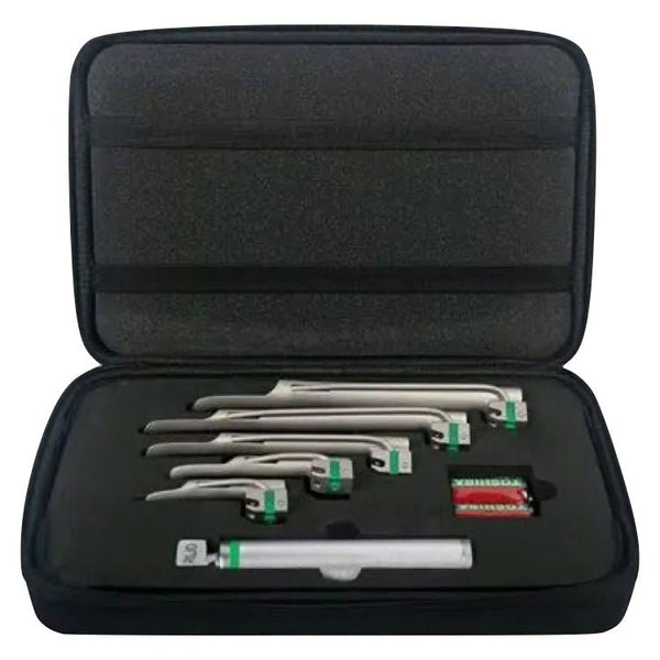 Miller F.O Laryngoscope, 5 Blades+Handle+Case, no battery - Shopivet.com