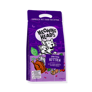 Meowing Heads Smitten Kitten Dry Cat Food 1.5kg - 1.5kg