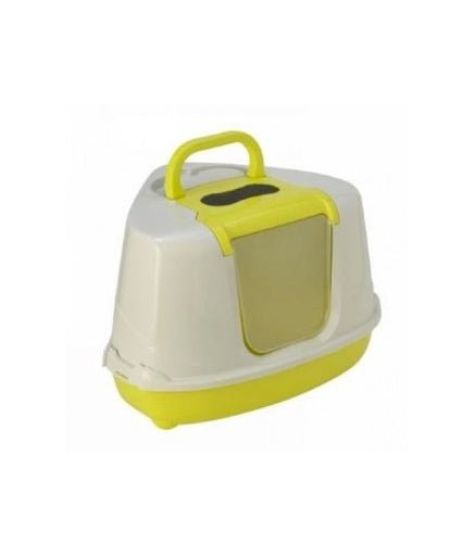 Moderna Flip Corner - Litter Box (C250)[Color - Yellow] - Shopivet.com