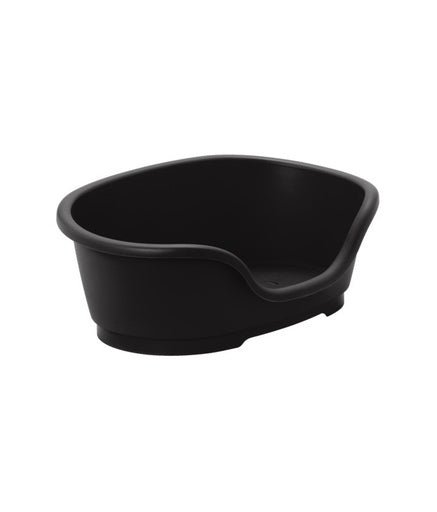 Moderna Plastic Cushion Domus - Dog Bed[Color - Black, Size - XXXL] - Shopivet.com