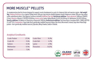 MORE MUSCLE PELLETS 10kg - Shopivet.com