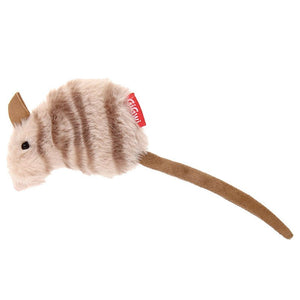 Mouse Fluffy Plush Cat Toy with 3 Refillable Catnip Bags - Shopivet.com