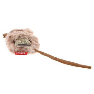 Mouse Fluffy Plush Cat Toy with 3 Refillable Catnip Bags - Shopivet.com