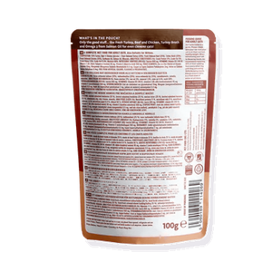 Meowing Heads Top-Cat Turkey Adult Wet Cat Food 100g - 100g