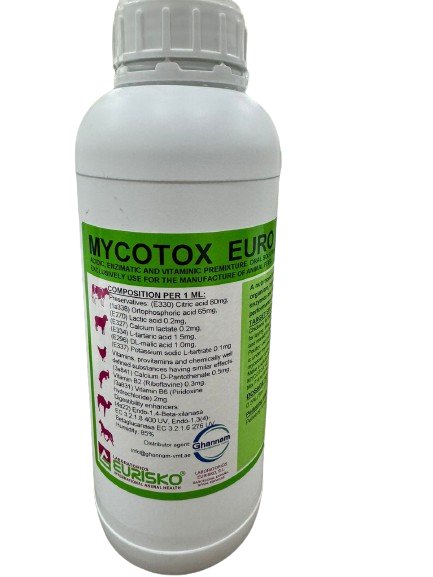 MYCOTOX EURO Acidic, Enzymatic and Premixture 1L - Shopivet.com