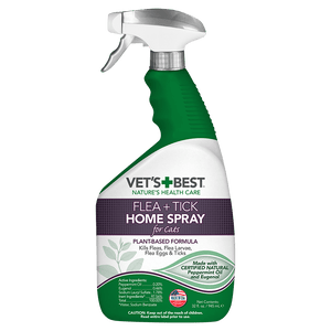 Natural Flea and Tick Home Spray for CATS, 32 oz - Shopivet.com