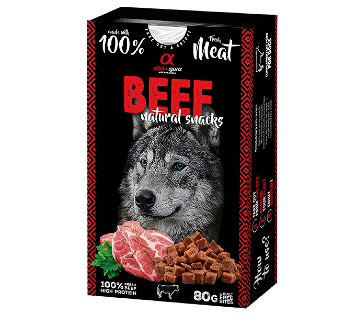 Natural Snacks Beef 80 g
