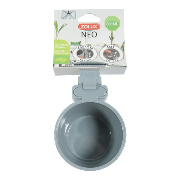 NEO Rodent Cage Plastic Feeder 300ml - Shopivet.com