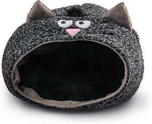 Nest Cat Bed Black