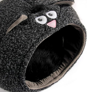 Nest Cat Bed Black