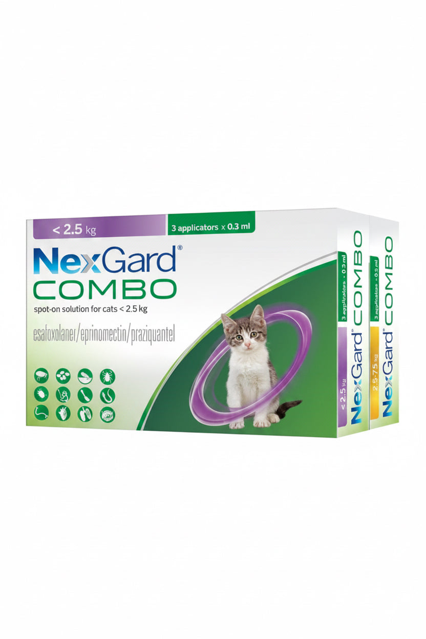 NexGard® Combo for Cats less than 2.5kg - Shopivet.com