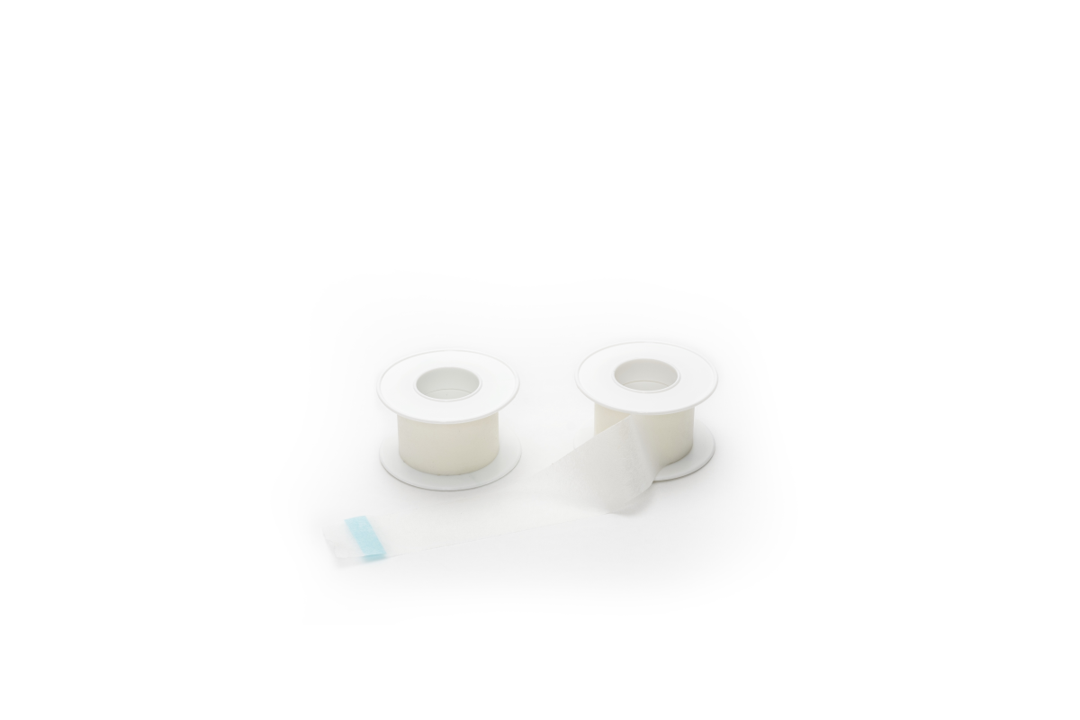 Non-woven paper tape 5m / 1.25cm white 18 pcs