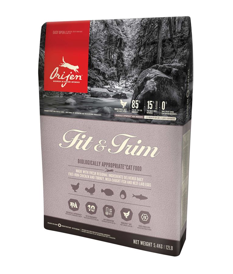 Orijen Fit & Trim Dry Cat Food 1.8kg - 1.8KG - Shopivet.com