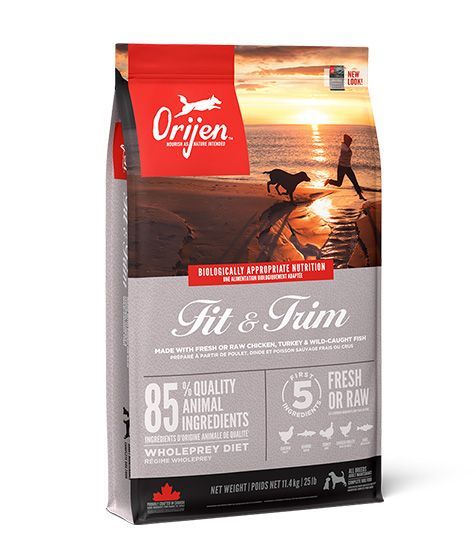 Orijen Fit & Trim Dry Dog Food - 11.4KG - Shopivet.com