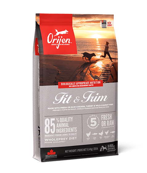 Orijen Fit & Trim Dry Dog Food - 11.4KG - Shopivet.com