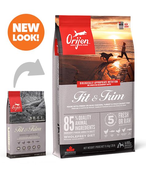 Orijen Fit & Trim Dry Dog Food - 11.4KG - Shopivet.com