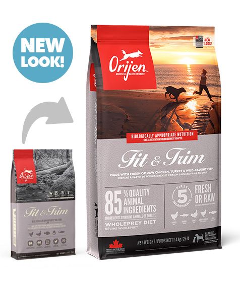 Orijen Fit & Trim Dry Dog Food - 11.4KG - Shopivet.com