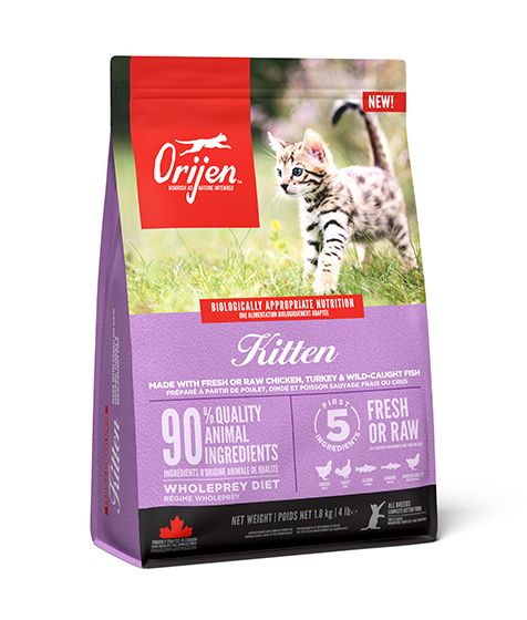 Orijen Kitten Dry Food 1.8kg - 1.8KG - Shopivet.com
