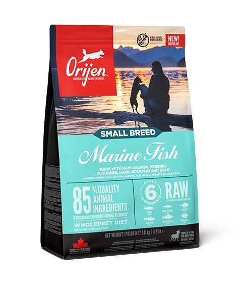 Orijen Marine Fish Small Breed Dry Dog Food 1.8kg - 1.8KG - Shopivet.com