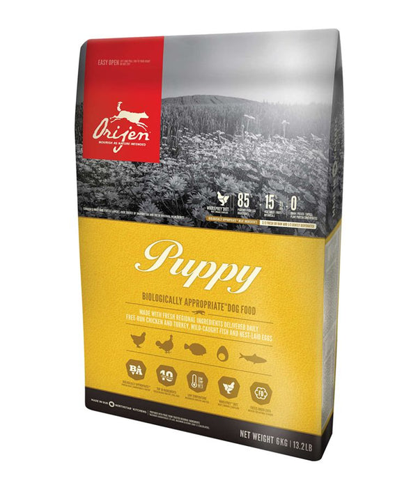 Orijen Puppy Dry Dog Food - 11.4KG - Shopivet.com