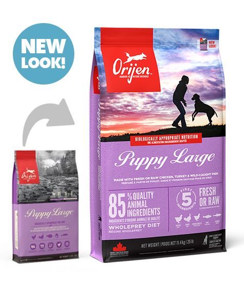 Orijen Puppy Large Dry Dog Food - 11.4KG - Shopivet.com