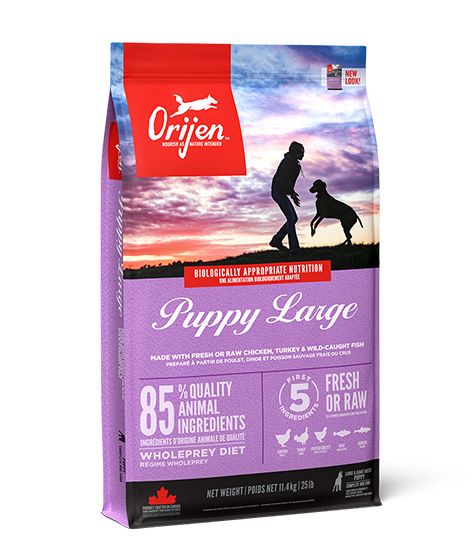 Orijen Puppy Large Dry Dog Food - 11.4KG - Shopivet.com