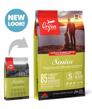 Orijen Senior Dry Dog Food - 11.4KG - Shopivet.com