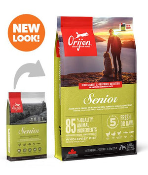 Orijen Senior Dry Dog Food - 11.4KG - Shopivet.com