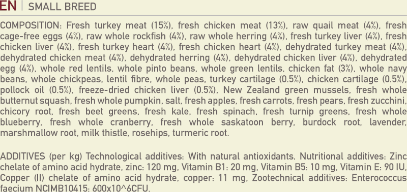 Orijen Small Breed Dry Dog Food 1.8kg - 1.8KG - Shopivet.com