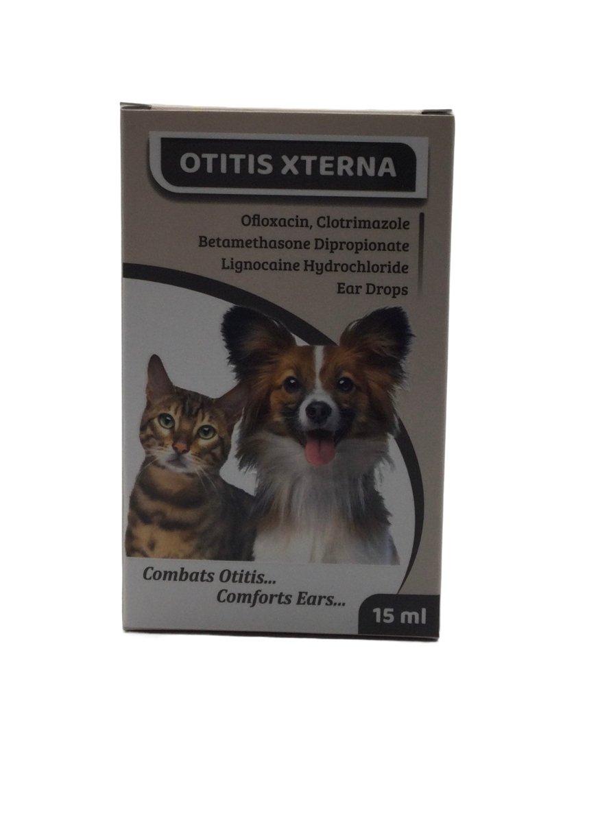 Otitis Xterna ear drops 15ml - Shopivet.com