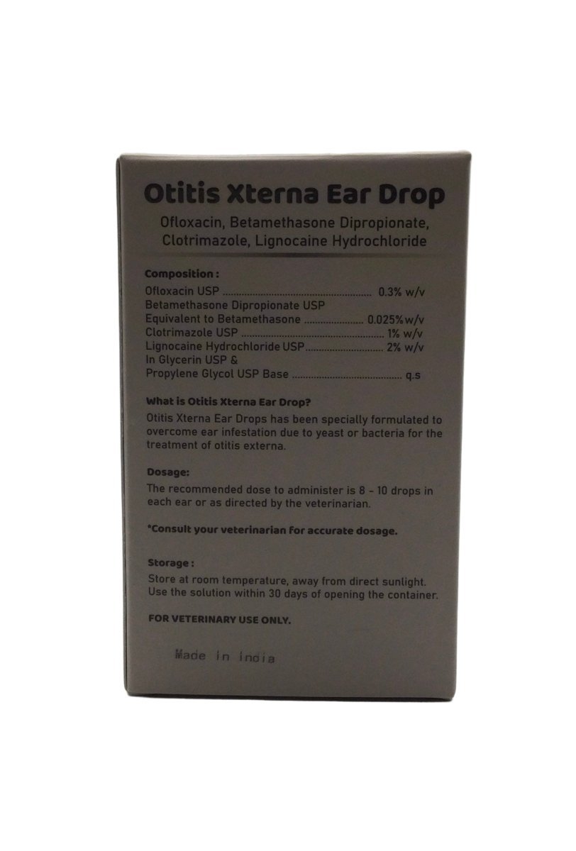 Otitis Xterna ear drops 15ml - Shopivet.com