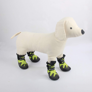 Outdoor Dog Shoes - Green / XS