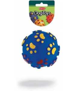 Padovan Dog Ball With Paws Ø12cm - Shopivet.com