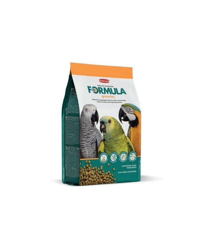 Padovan Pappagalli Formula Granules - 1.4 Kg - Shopivet.com