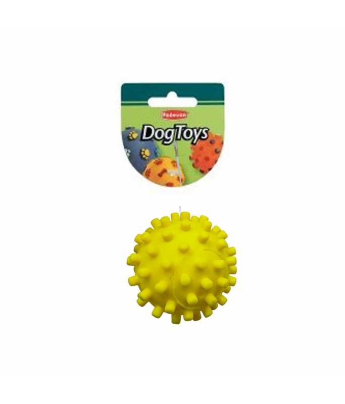 Padovan Thick Point Ball Dog Toy 11cm - Shopivet.com