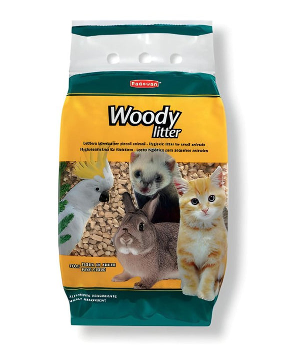 Padovan Woody Litter - 10L - Shopivet.com